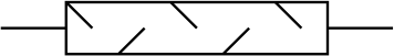 Symbol for inline mixer